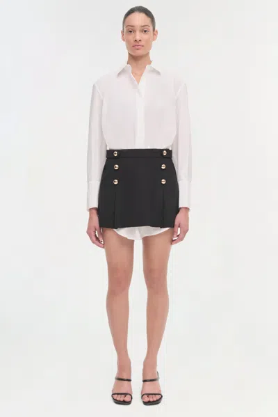 Simkhai Warren Long-sleeve Combo Shirtdress