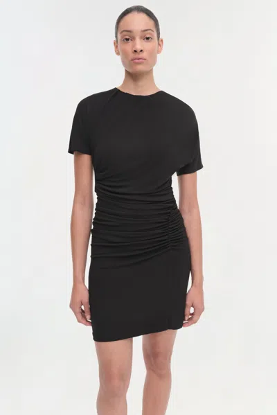 Simkhai Women's Short Sleeve Kiko Dress In Black