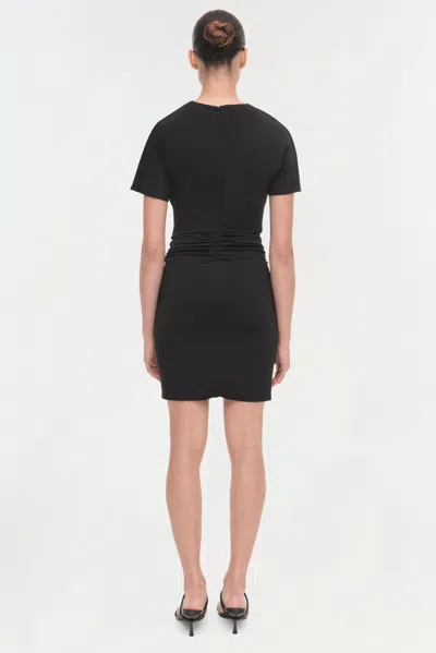 Simkhai Women's Short Sleeve Kiko Dress In Black