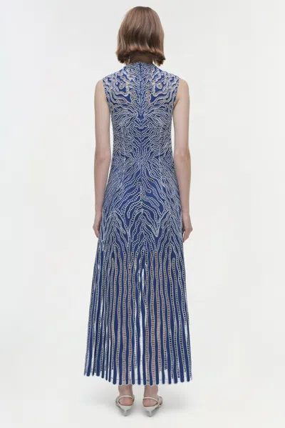 Simkhai Giovanna Dress In Blue