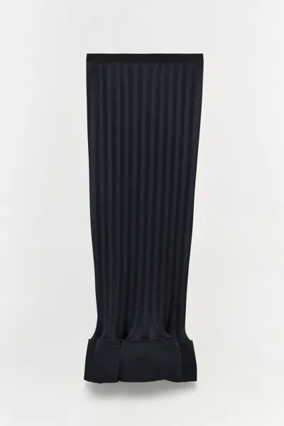 Simkhai Hollis Midi Skirt In Black