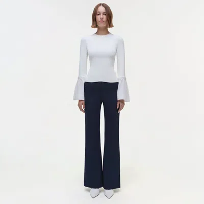 Simkhai Women's Knitted Agata Top In White In White