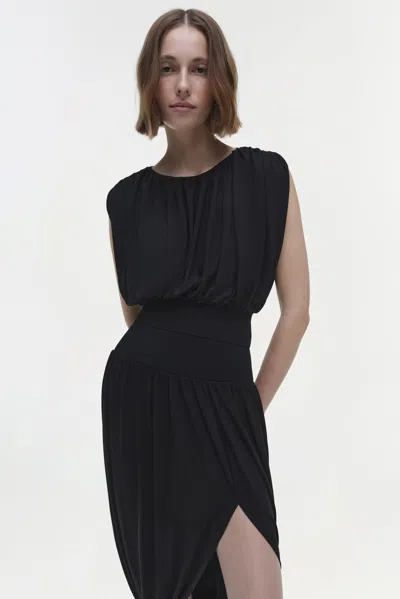 Simkhai Women's Jordiana Skirt In Black In Black