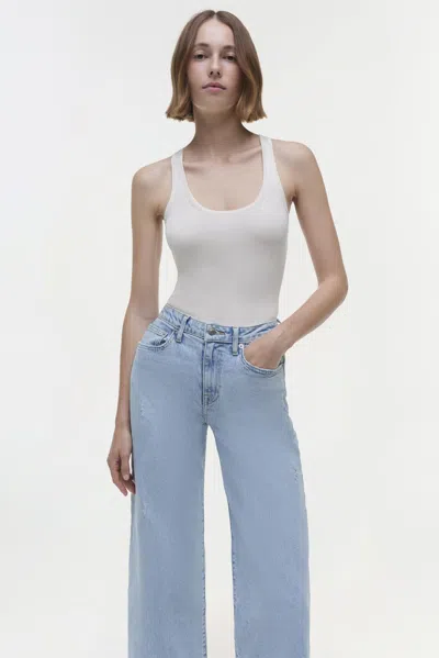Simkhai Women's Jude Denim Pants In Charlie Wash In Blue