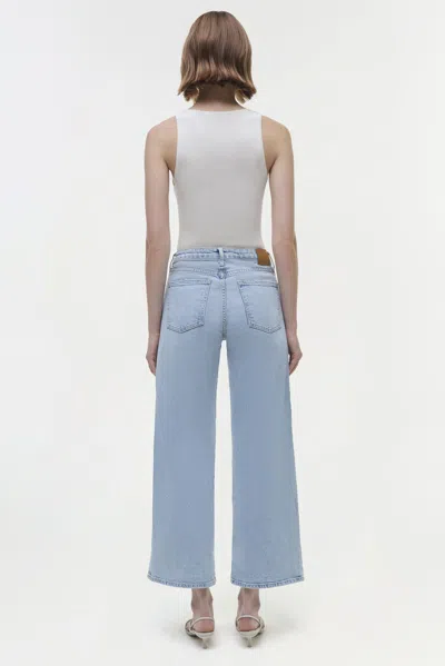 Simkhai Women's Jude Denim Pants In Charlie Wash In Blue