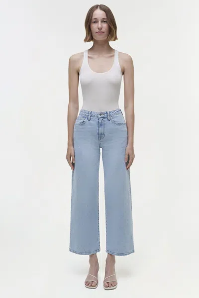 Simkhai Women's Jude Denim Pants In Charlie Wash In Blue