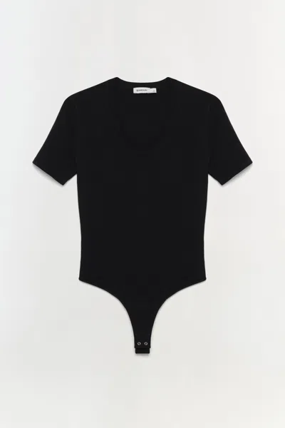 Simkhai Women's Drew Bodysuit In Black