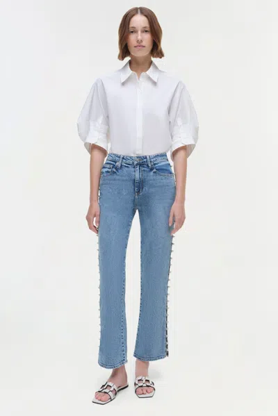 Simkhai Women's Amelia Denim Pants In Juno In Blue