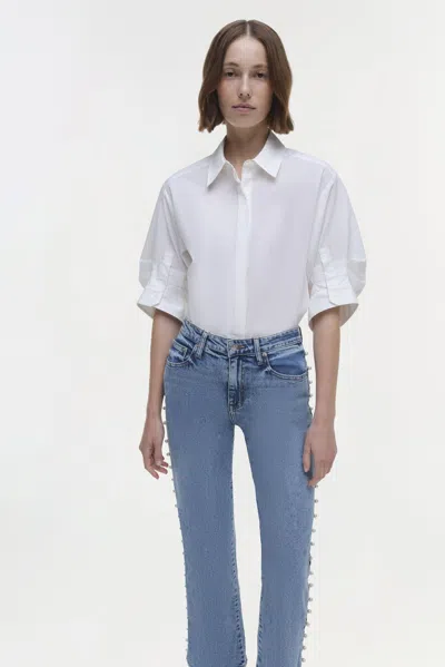 Simkhai Women's Amelia Denim Pants In Juno In Blue