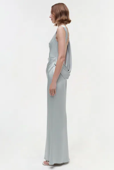 Simkhai Women's Tommy Gown In Powder Blue
