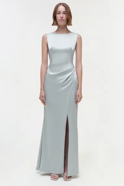 Simkhai Women's Tommy Gown In Powder Blue