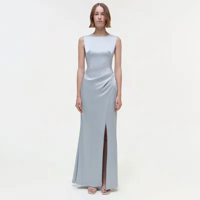 Simkhai Women's Tommy Gown In Powder Blue