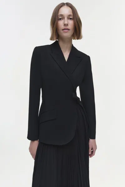 Simkhai Ambretta Crepe Combo Blazer Dress