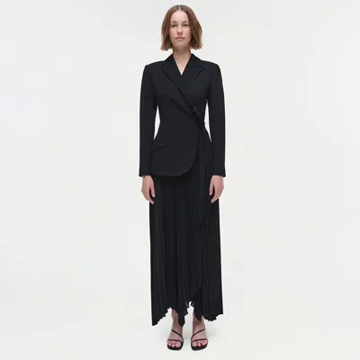 Simkhai Ambretta Crepe Combo Blazer Dress