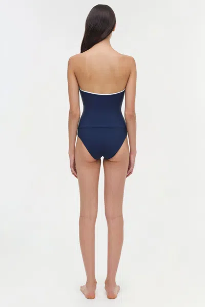 Simkhai Women's Scout One Piece Swimsuit In Midnight