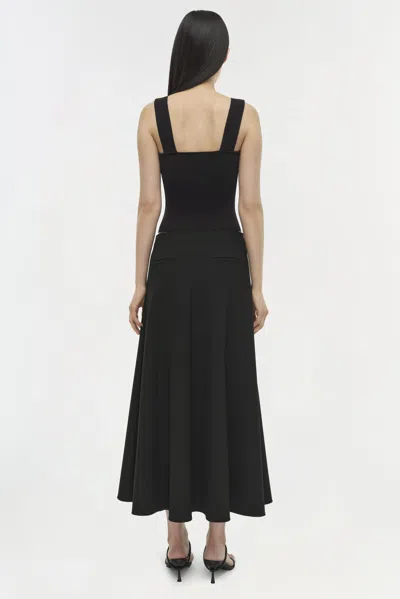 Simkhai Ramaina Square Neck Tank In Midnight In Multi