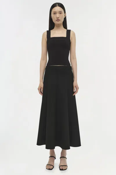 Simkhai Ramaina Square Neck Tank In Midnight In Multi