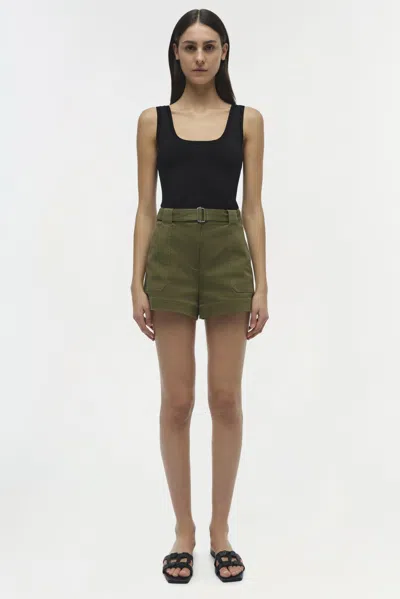 Simkhai Lourie Belted Shorts