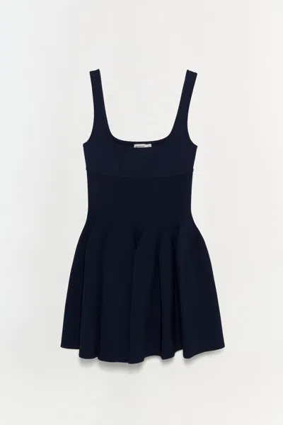 Simkhai Women's Elektra Knit Mini Dress In Midnight