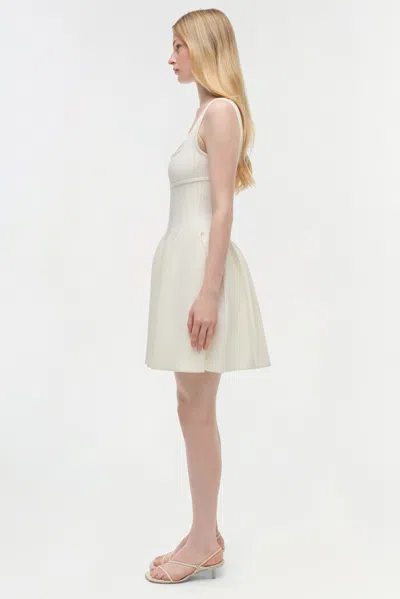 Simkhai Women's Elektra Knit Mini Dress In Ivory