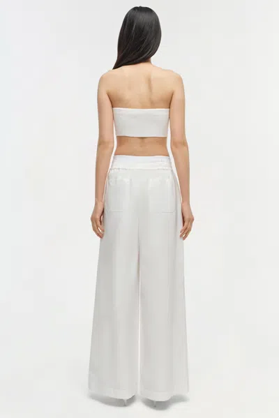 Simkhai Women's Falan Compact Knit Bralette In Ivory