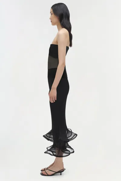 Simkhai Emberly Tube Top Black