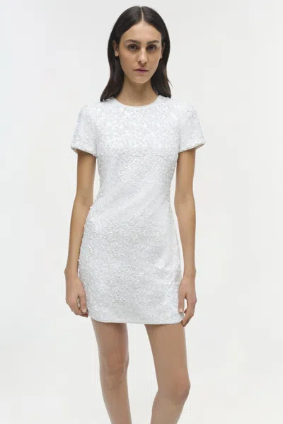 Simkhai Women's Clove Embellished Mini Dress In Ivory