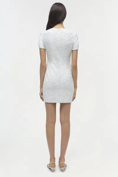 Simkhai Women's Clove Embellished Mini Dress In Ivory