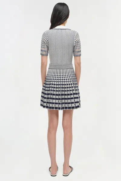 Simkhai Tovi Mini Polo Dress In Midnight