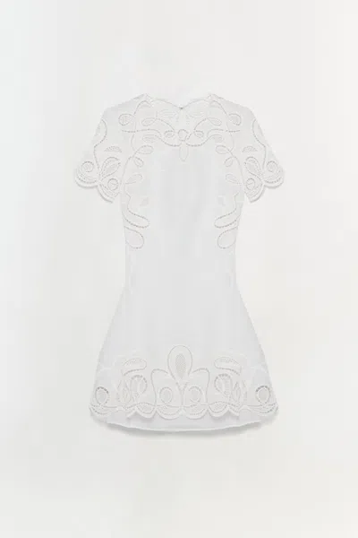 Simkhai Women's Morrigan Linen Mini Dress In Ivory