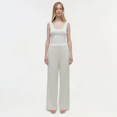 Simkhai Women's Cillian Straight Pant In Snow