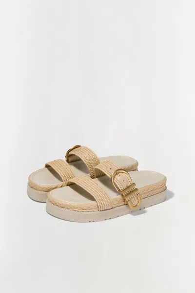 Simkhai Women's Aida Raffia Sandal In Natural In Neutral
