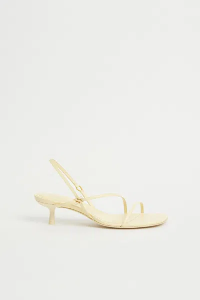 Simkhai Women's Cedonia Kitten Heel Sandal In Buttercream
