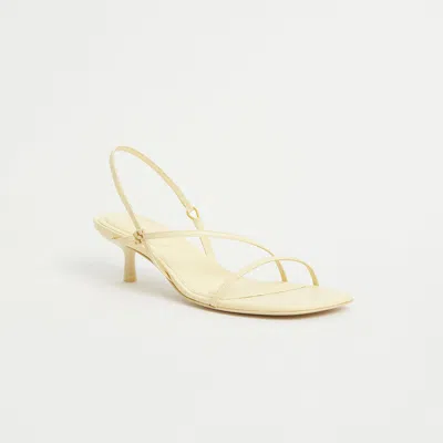 Simkhai Women's Cedonia Kitten Heel Sandal In Buttercream