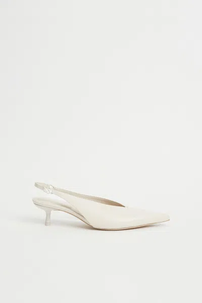 Simkhai Women's Sylvie Slingback Kitten Heel In Sand