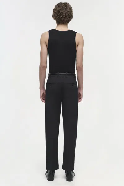 Simkhai Men's Idris Silk Linen Tank Top In Black