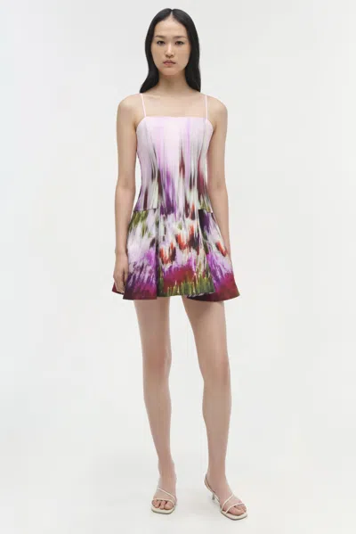 Simkhai Women's Judie Mini Dress In Sorbet Motion Blur