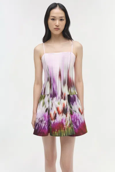 Simkhai Women's Judie Mini Dress In Sorbet Motion Blur