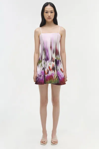 Simkhai Women's Judie Mini Dress In Sorbet Motion Blur