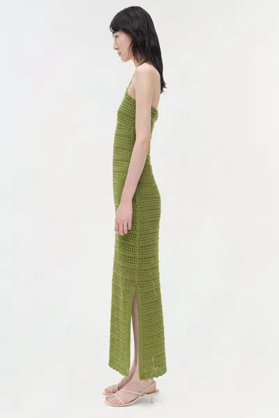 Simkhai Koah Halter-neck Crochet Midi Dress