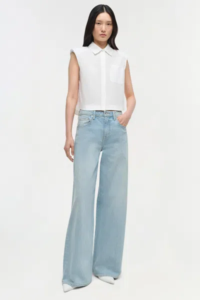 Simkhai Women's Greer Wide Leg Jean In Santorini