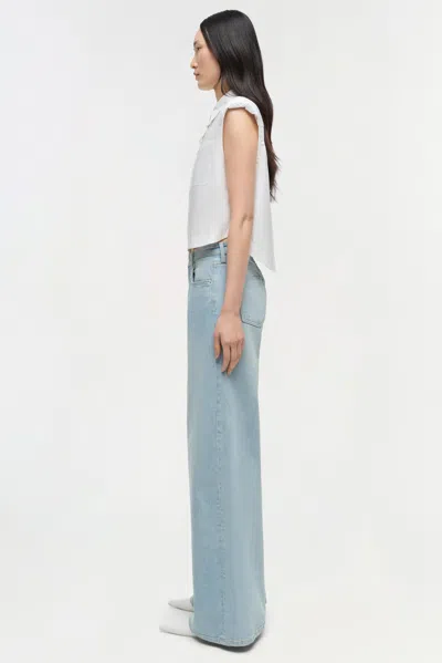 Simkhai Women's Greer Wide Leg Jean In Santorini