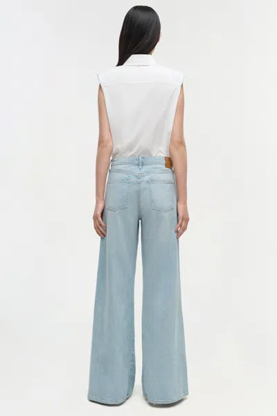 Simkhai Women's Greer Wide Leg Jean In Santorini