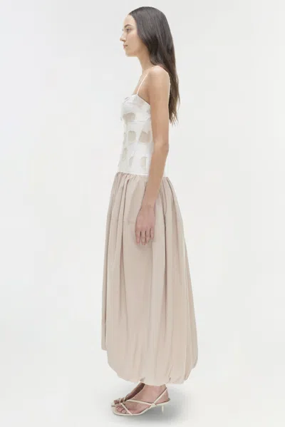 Simkhai Pfeiffer Polka-dot Midi Dress