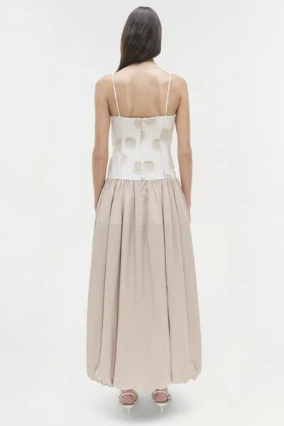 Simkhai Pfeiffer Polka-dot Midi Dress