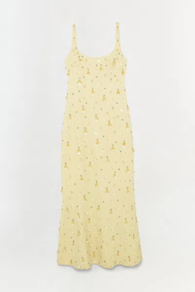 Simkhai Women's Briella Embellished Gown In Sunglow