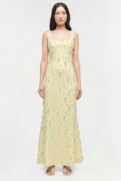 Simkhai Women's Briella Embellished Gown In Sunglow