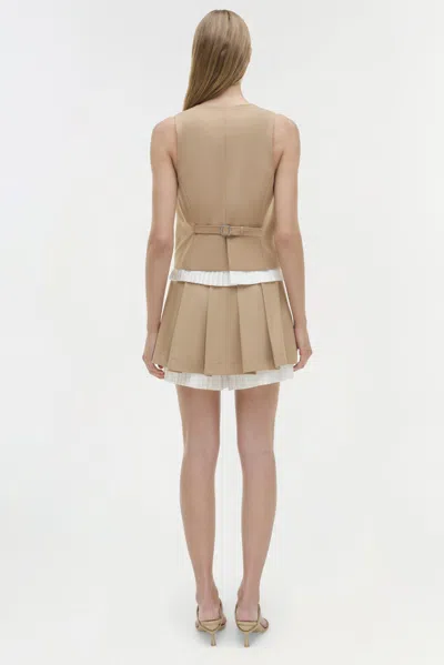 Simkhai Women's Laiken Vest In Camel