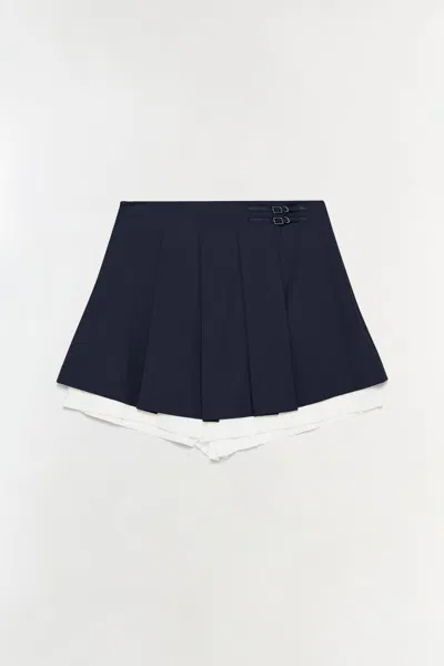 Simkhai Suzie Pleated Shorts