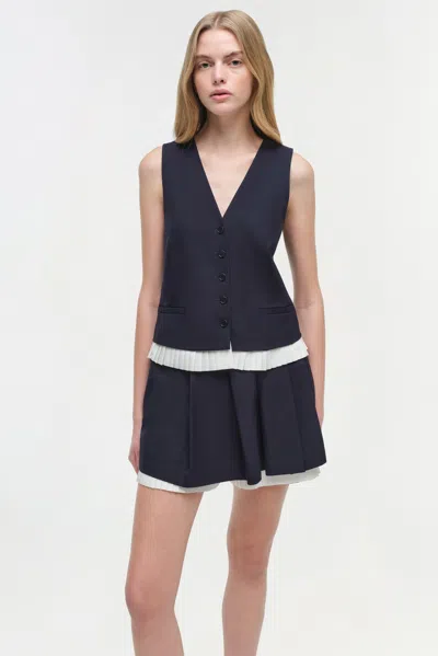 Simkhai Suzie Pleated Shorts